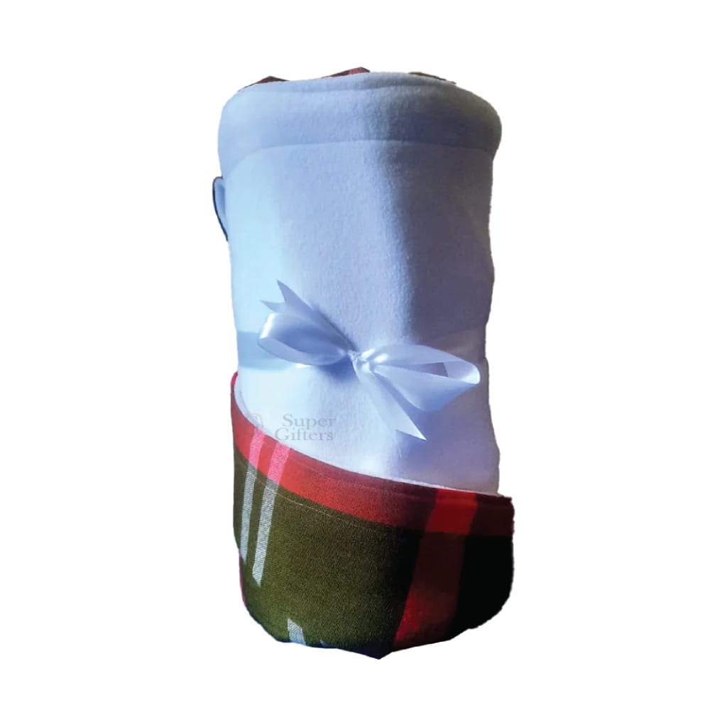 Maasai Fleece Blanket Heavy (Olive)