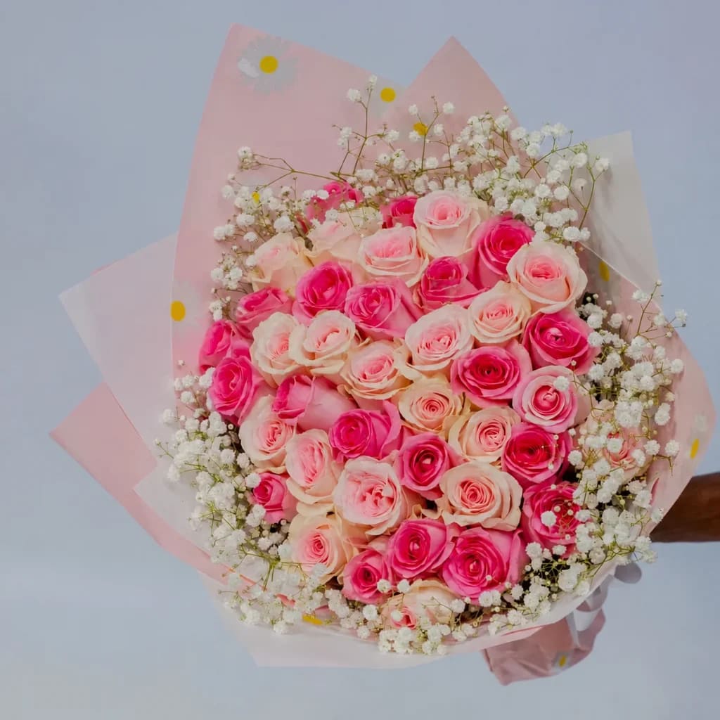 Pink Roses For Her Classic