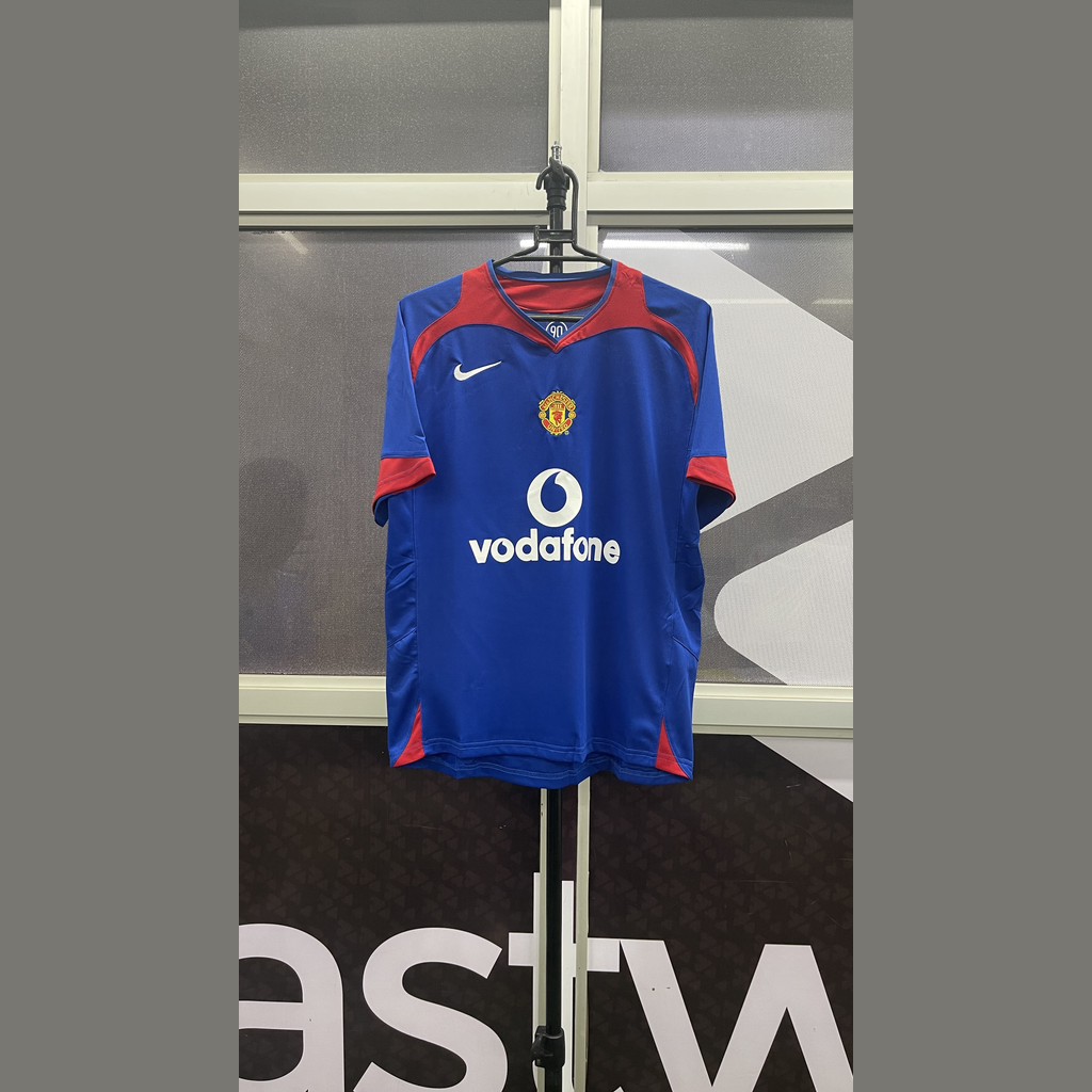 Man U Vodafone Blue Red
