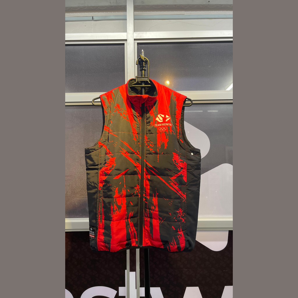 Half Jacket Black - Red
