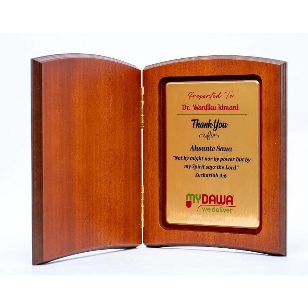 Booklet Wooden Awards Standard
