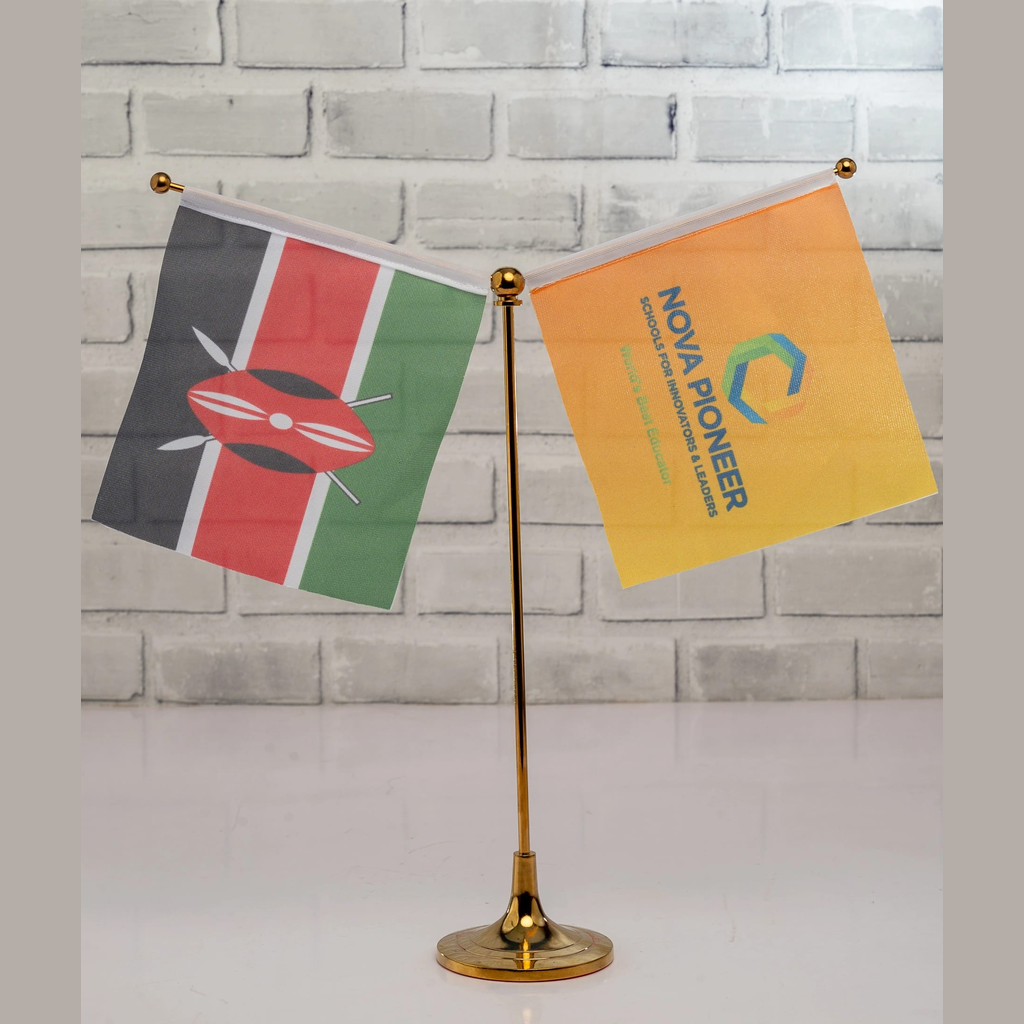 Twin Flag Pole Stand