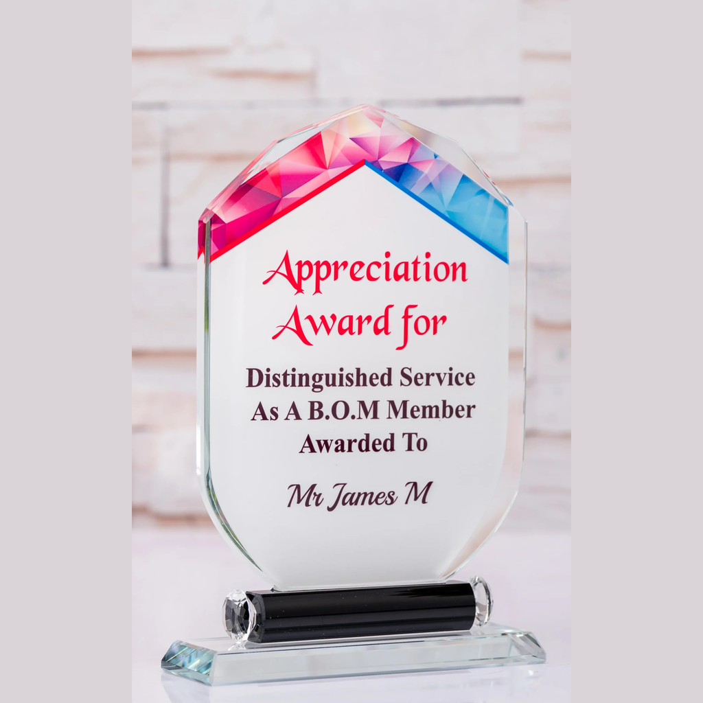 New Patterned Top Glass Awards