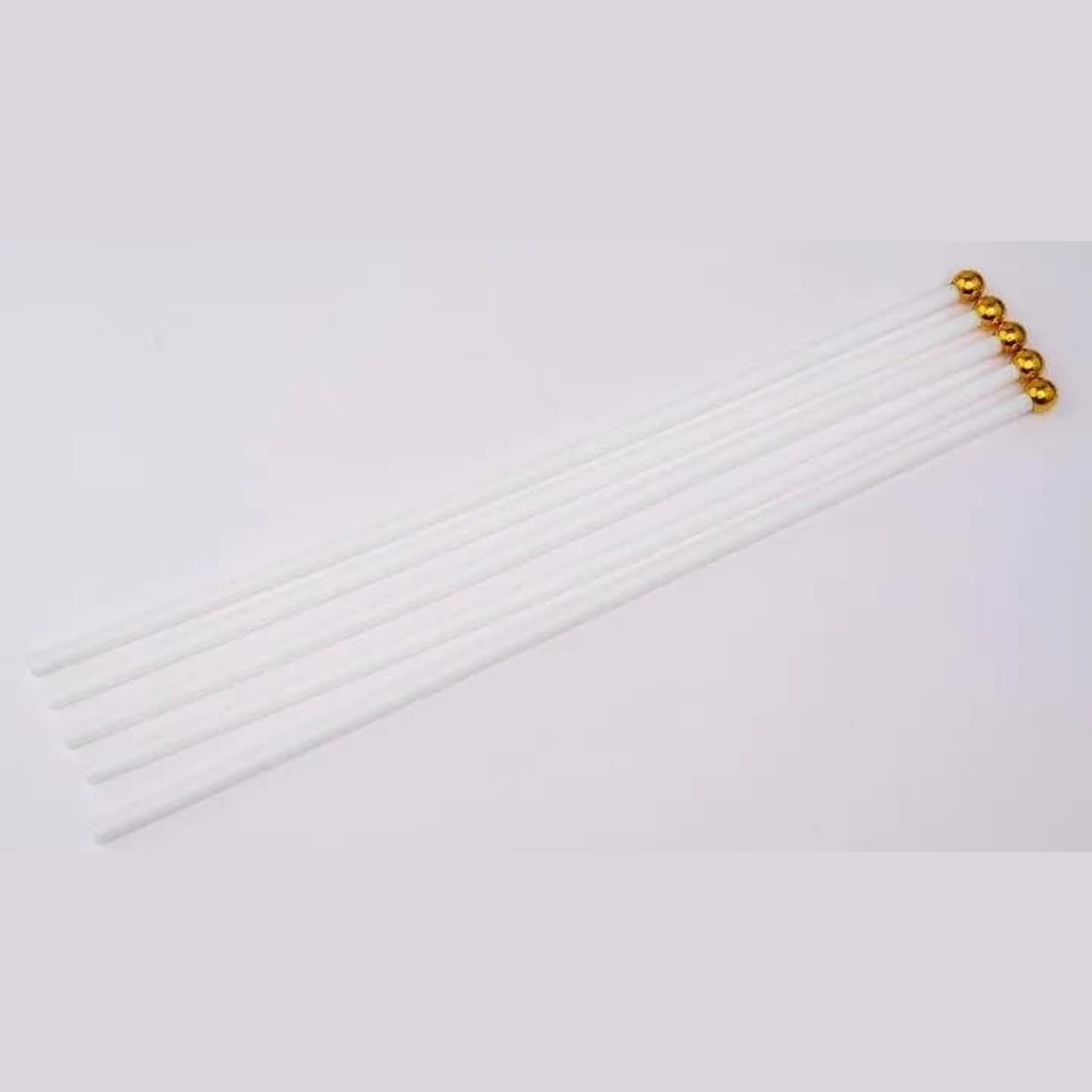 Hand Flag Holders White plastic