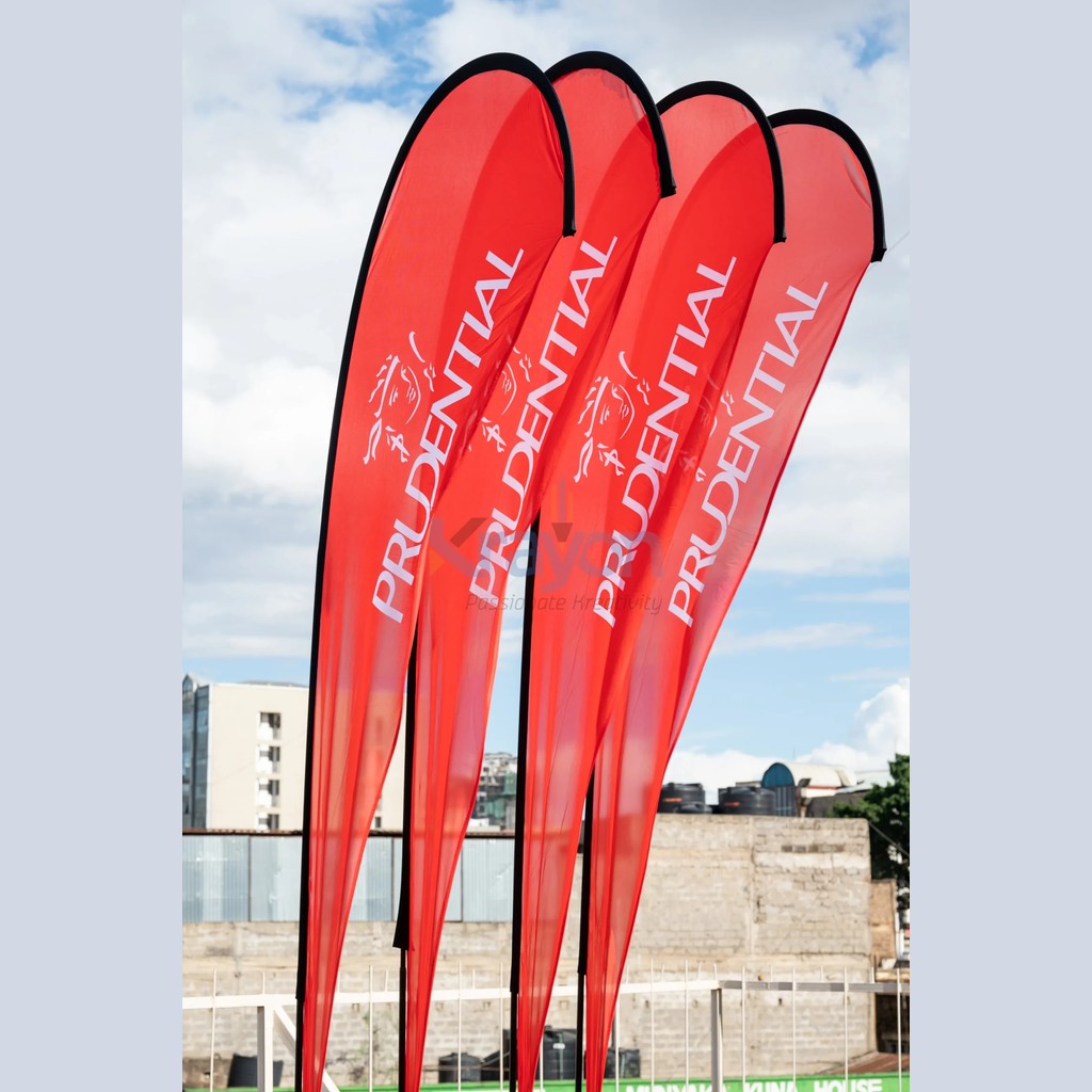 Floor Tear Drop Stands