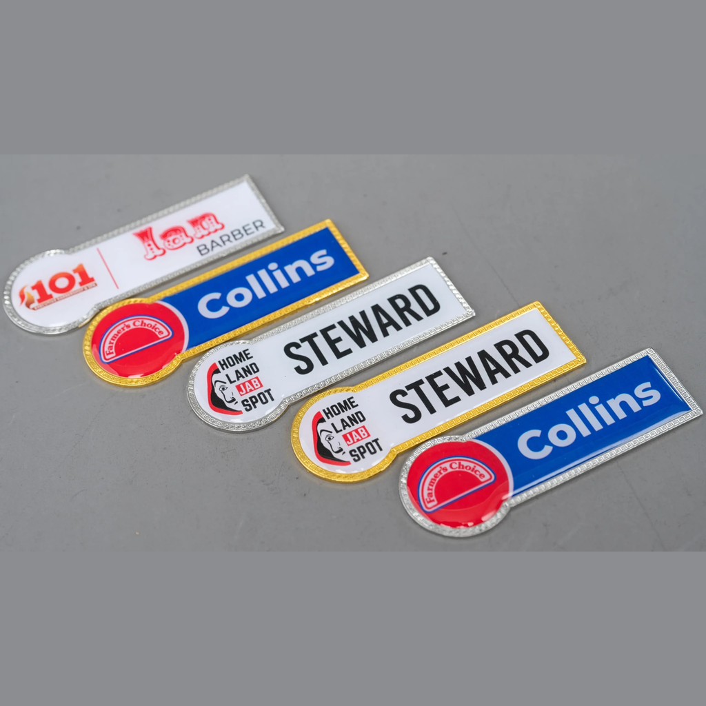 Executive Nametags Shape Rounded