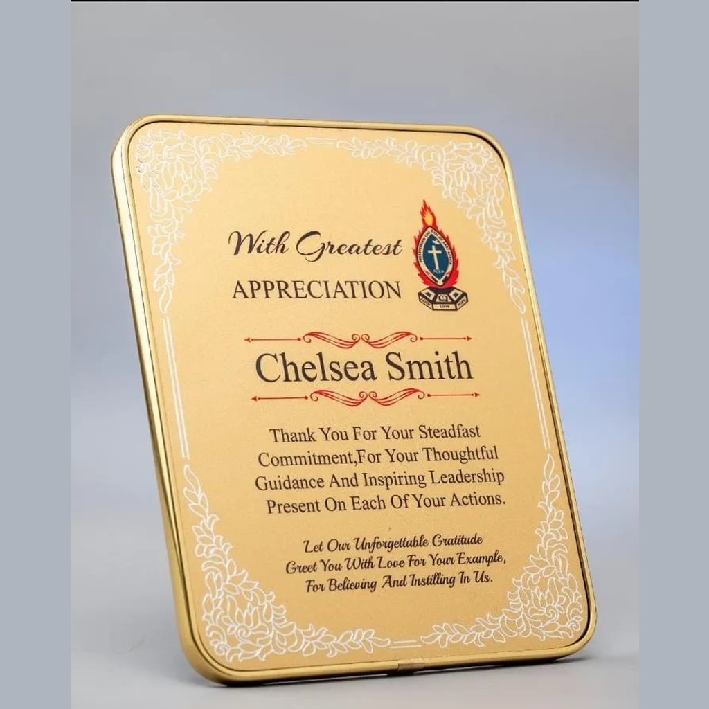 New Metallic Rectangular Awards
