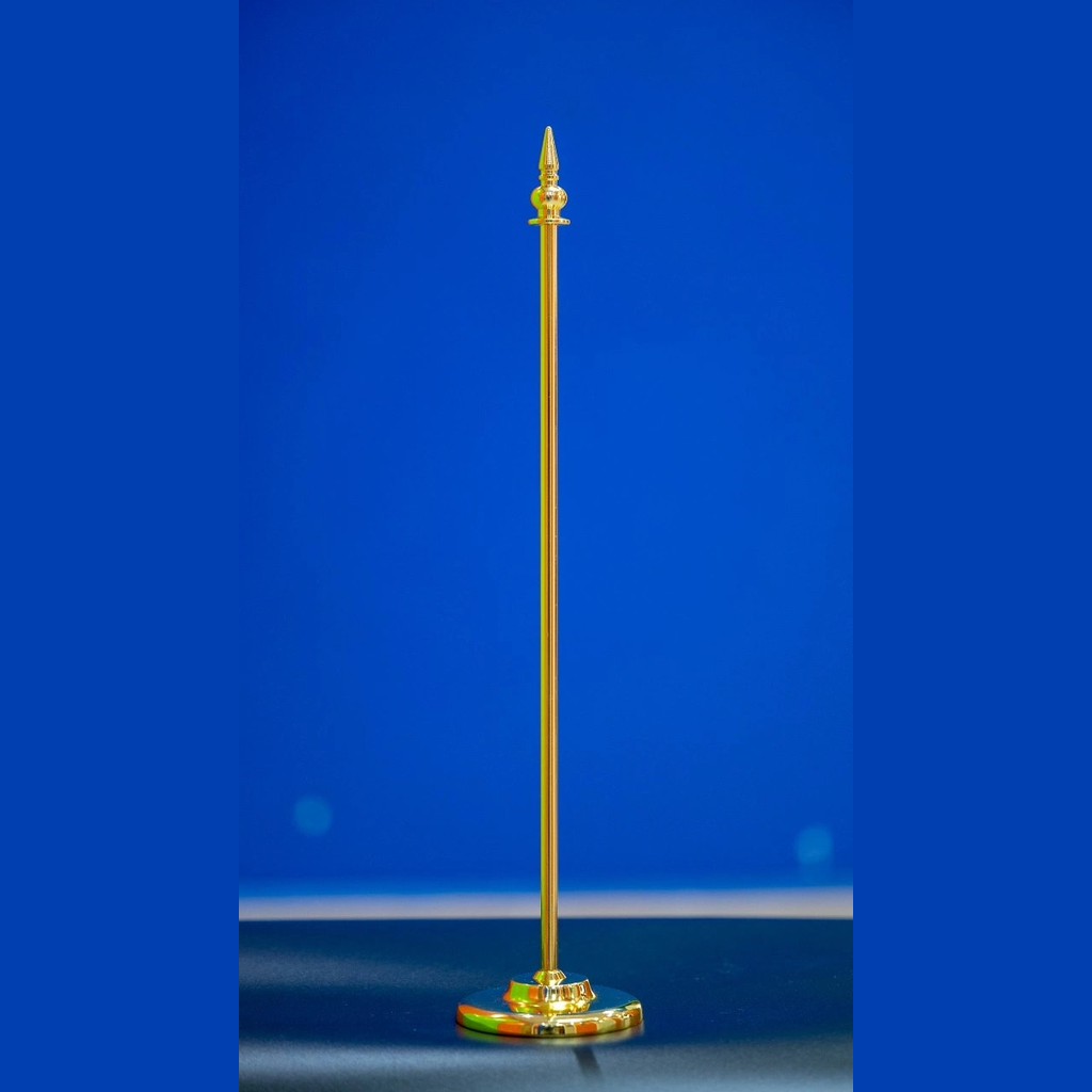 Gold A3 Flag Stand