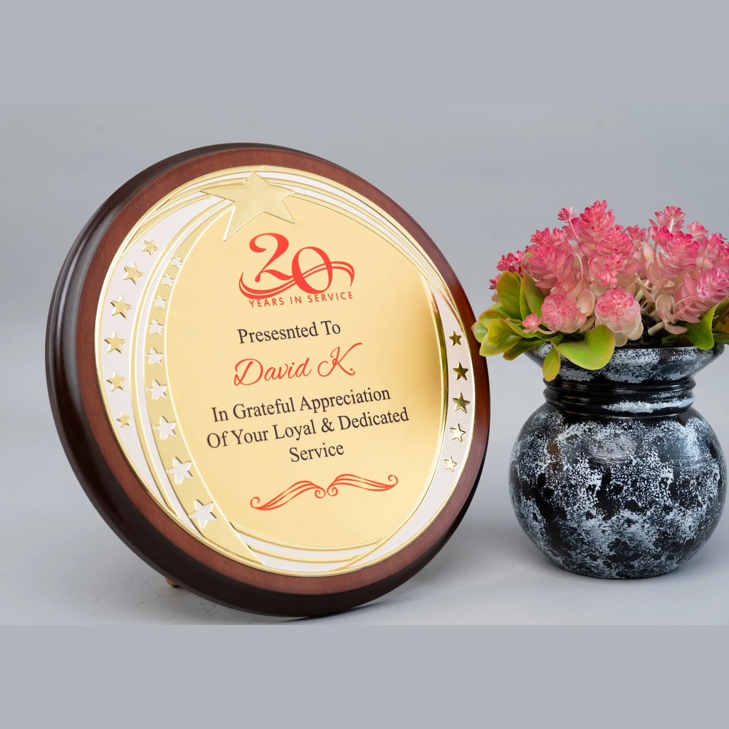 New Fancy Star Wooden Awards