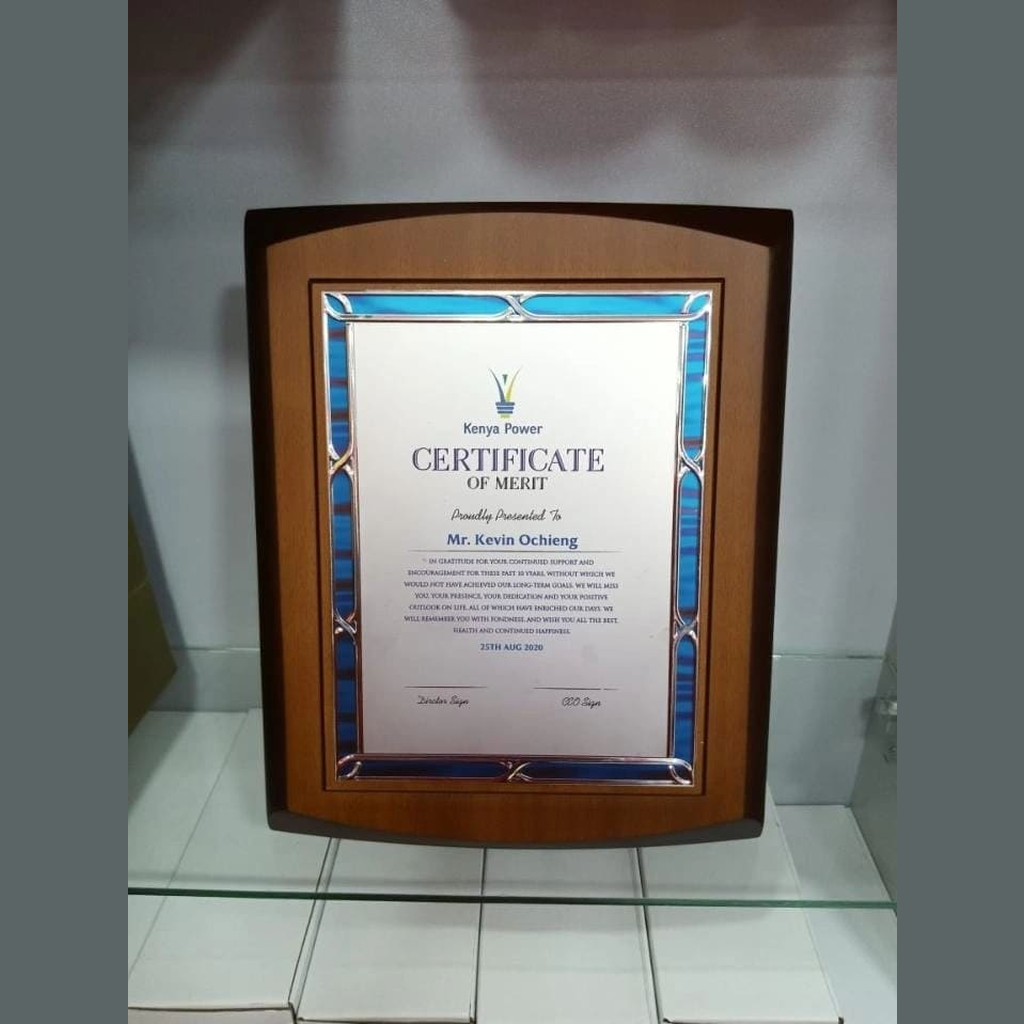 Wooden Awards for Sublimation