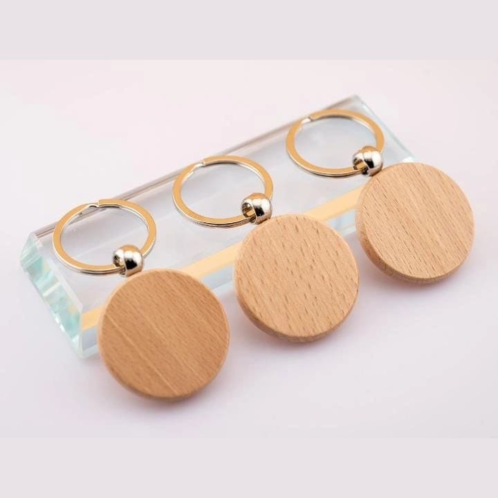 Round Wooden Keyholders