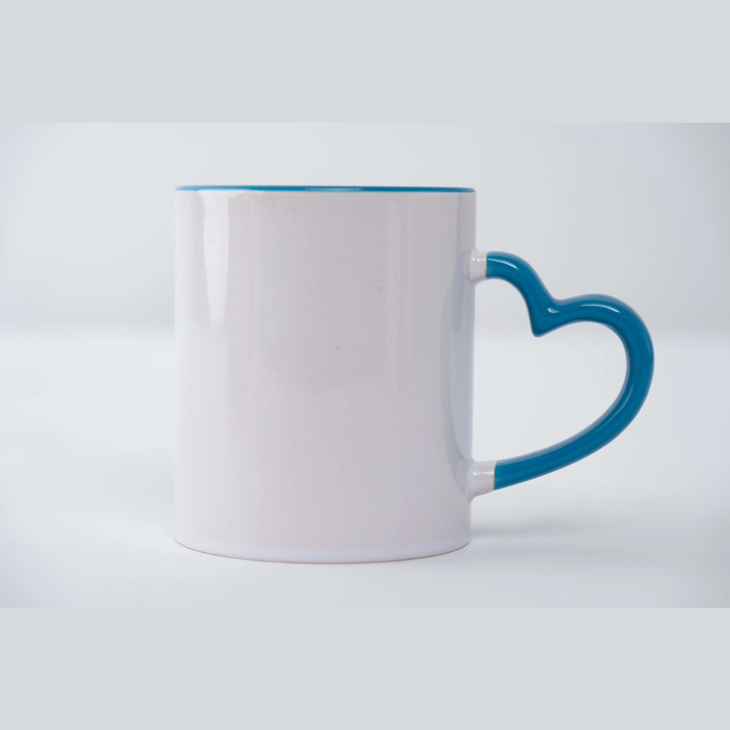 Two Tone Love Handle Mug