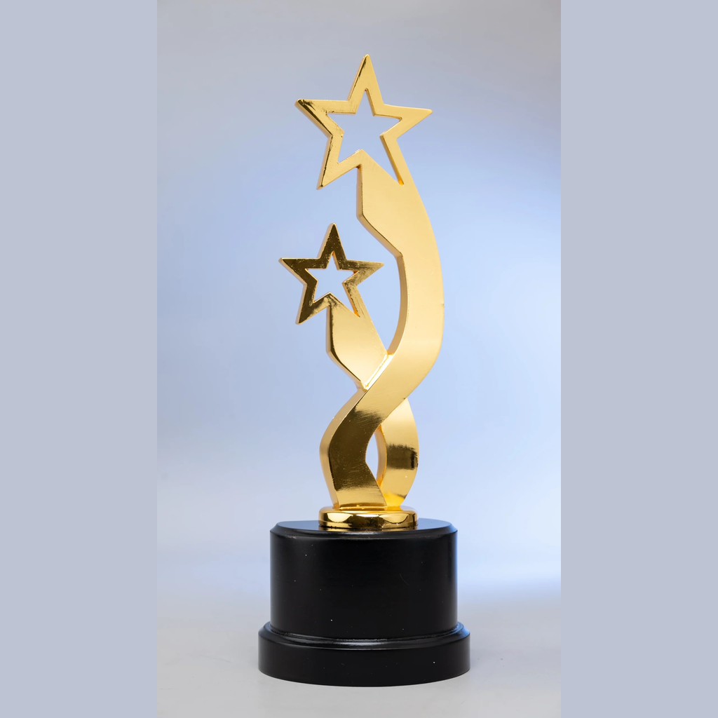 Spiral Gold Trophies