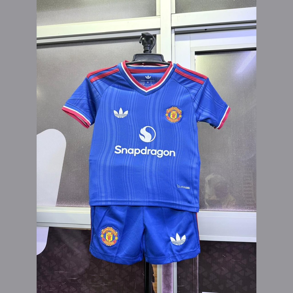 Man U Away [blue] Kids 26 - 27