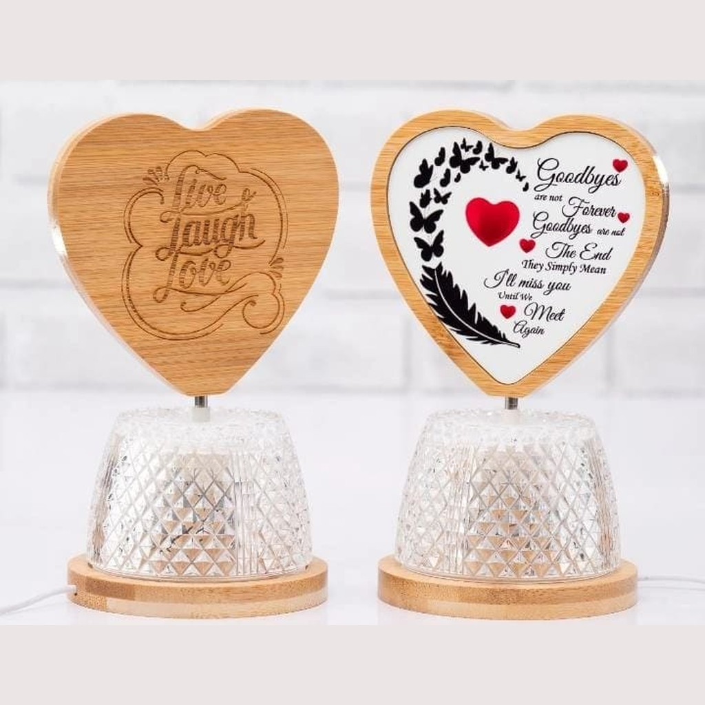Shaped USB Photo Frames Shape Love