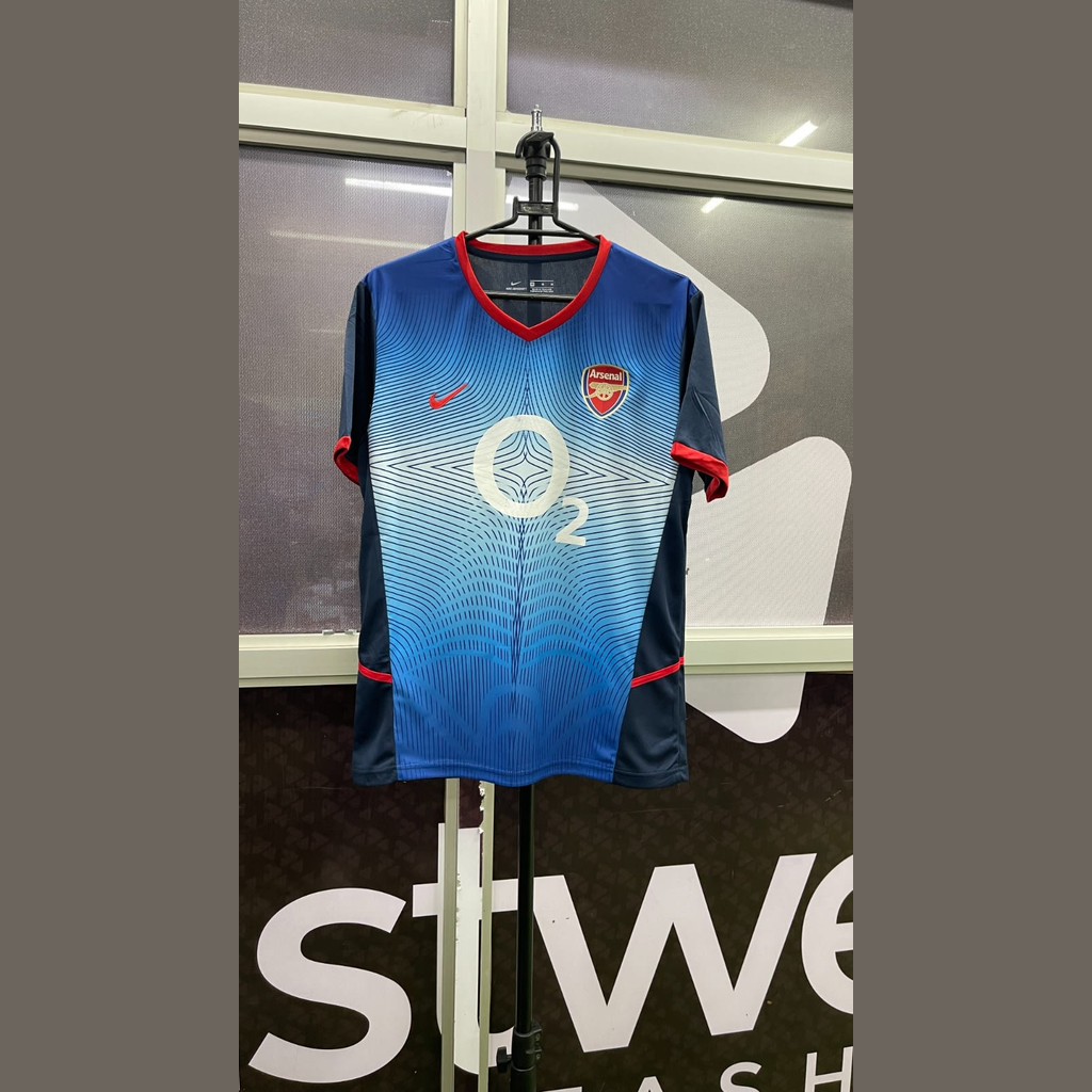 Arsenal O2 Blue Red V-neck
