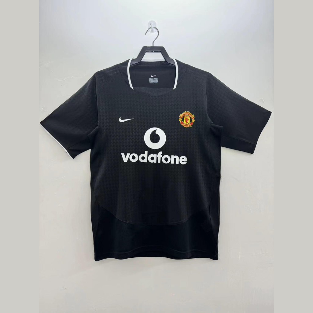 Man u Black Vodafone Nike 03 - 05