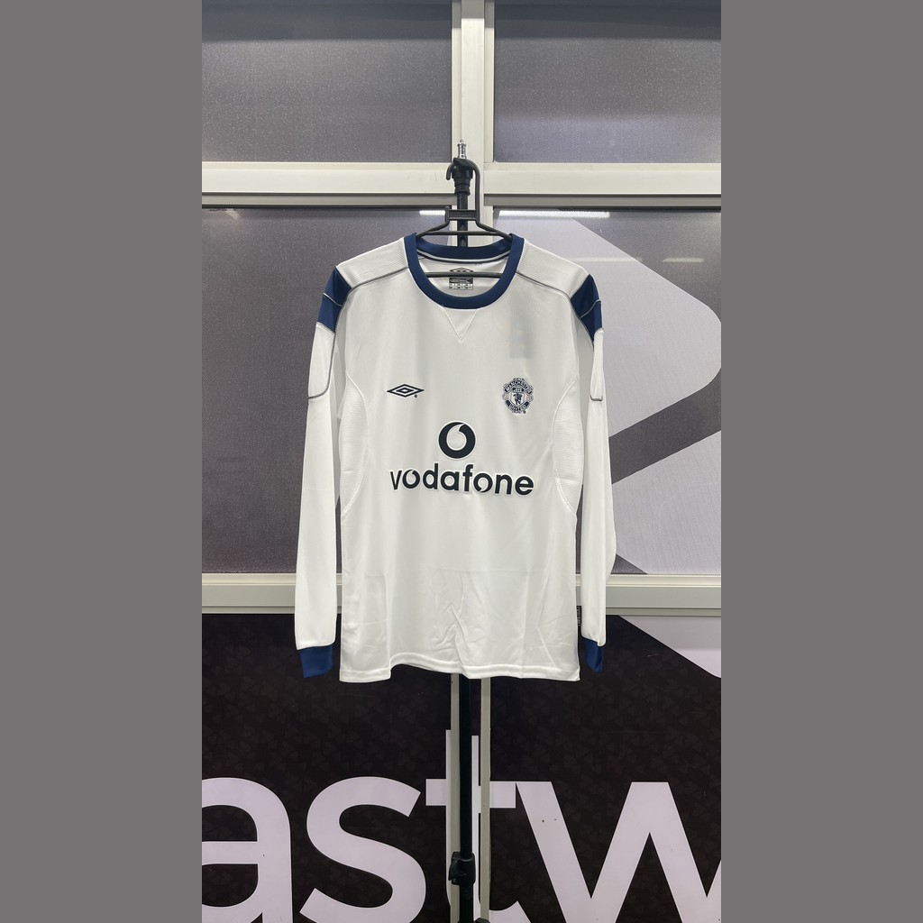 Man U Vodafone White l - s