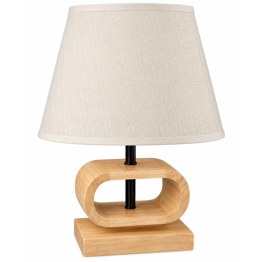 Oval Frame Wooden Lampshade