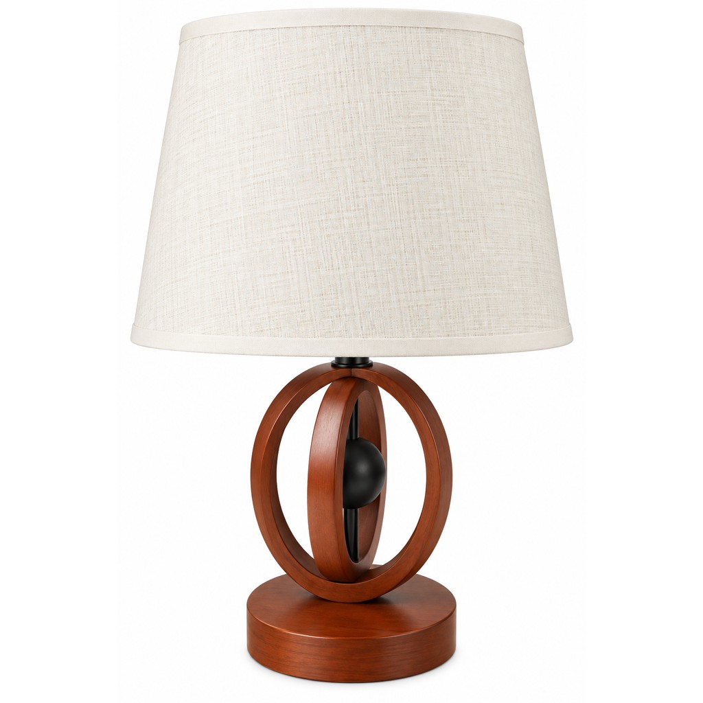 Wooden Lampshade (Cream)
