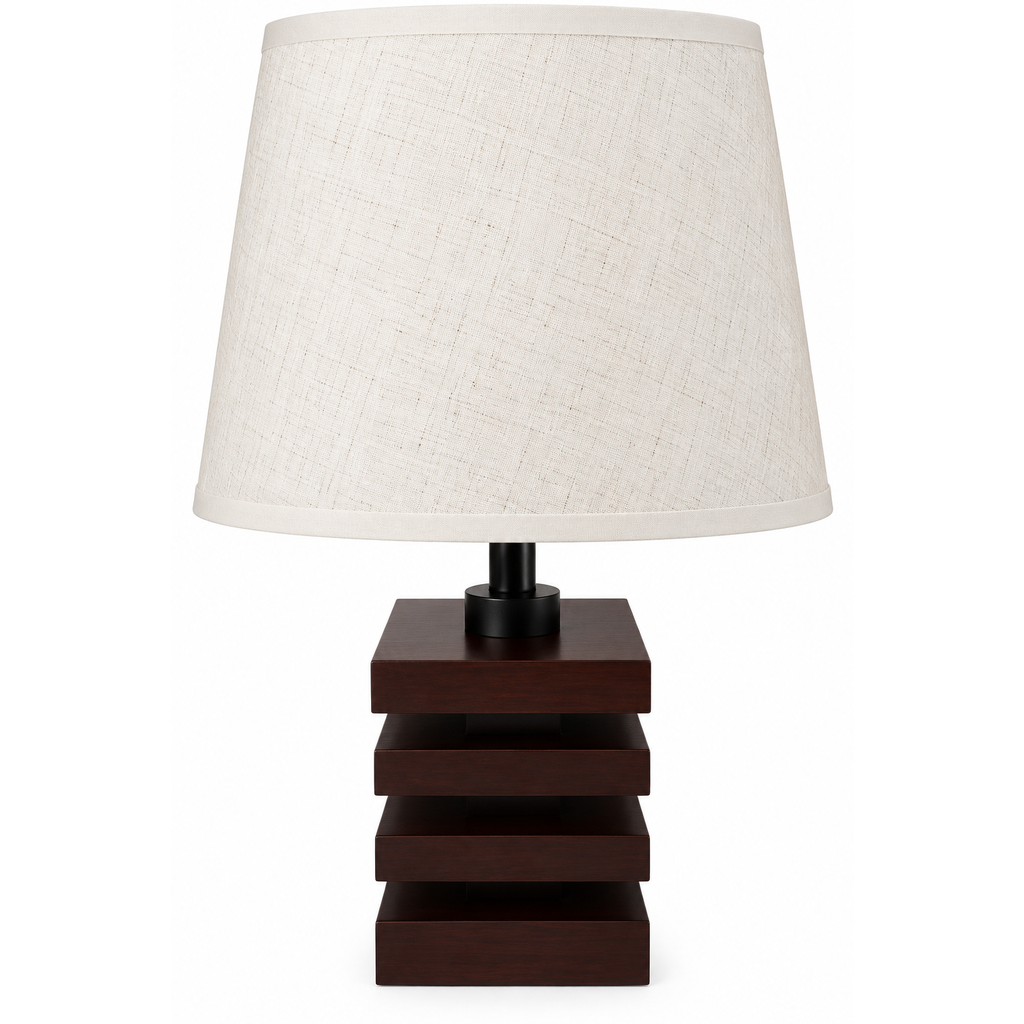 Stacked Block Wooden Lampshade
