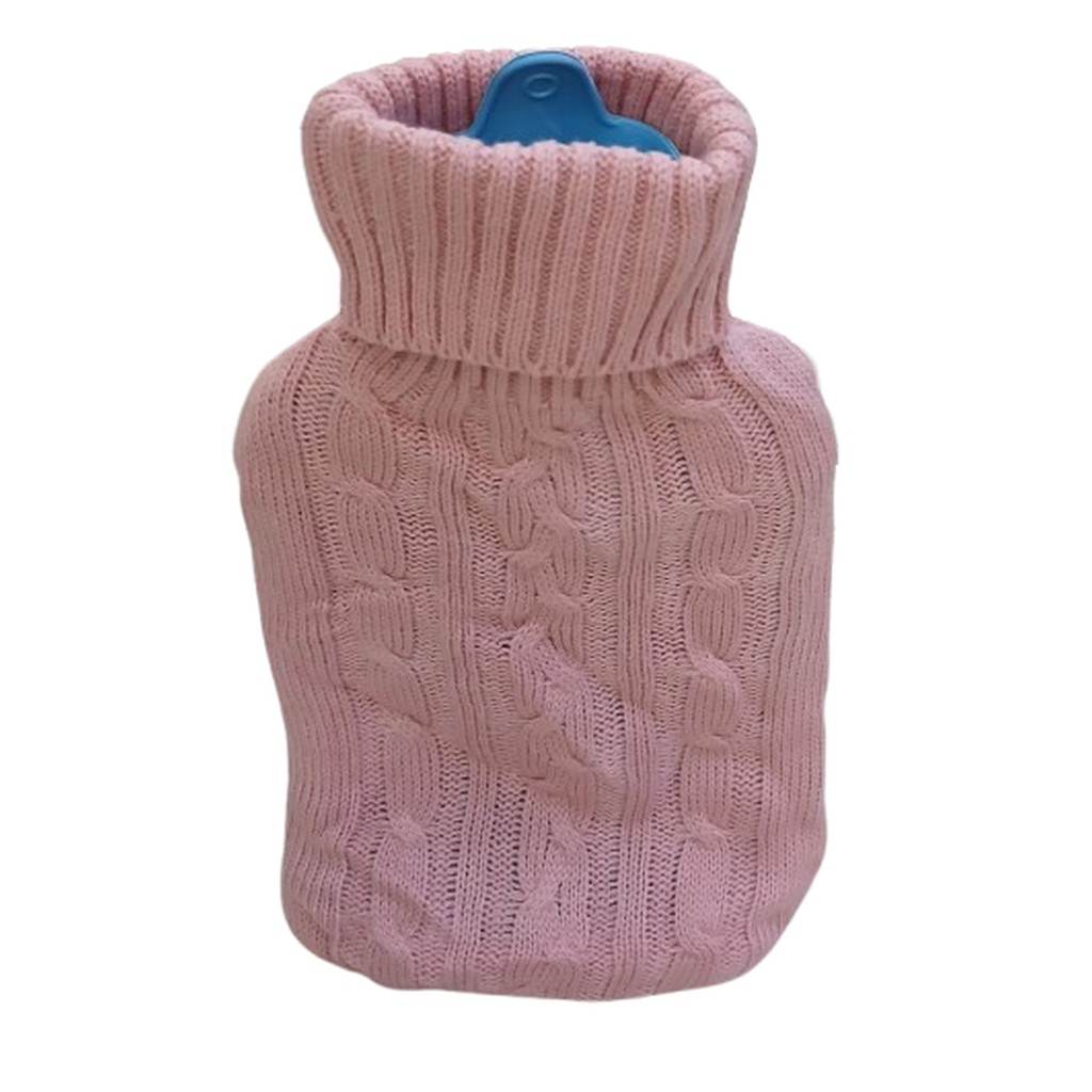 Hot water bottle (Grey & Silver, Design E)