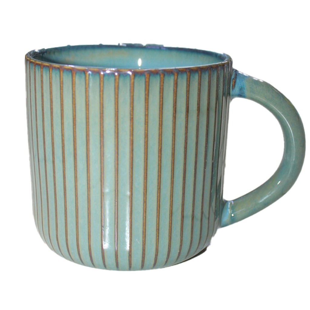 Ceramic Mug (Grey & Silver)