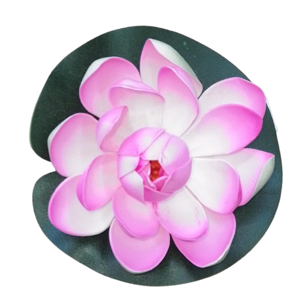 Artificial Floating Lotus Flower (Pink & White)