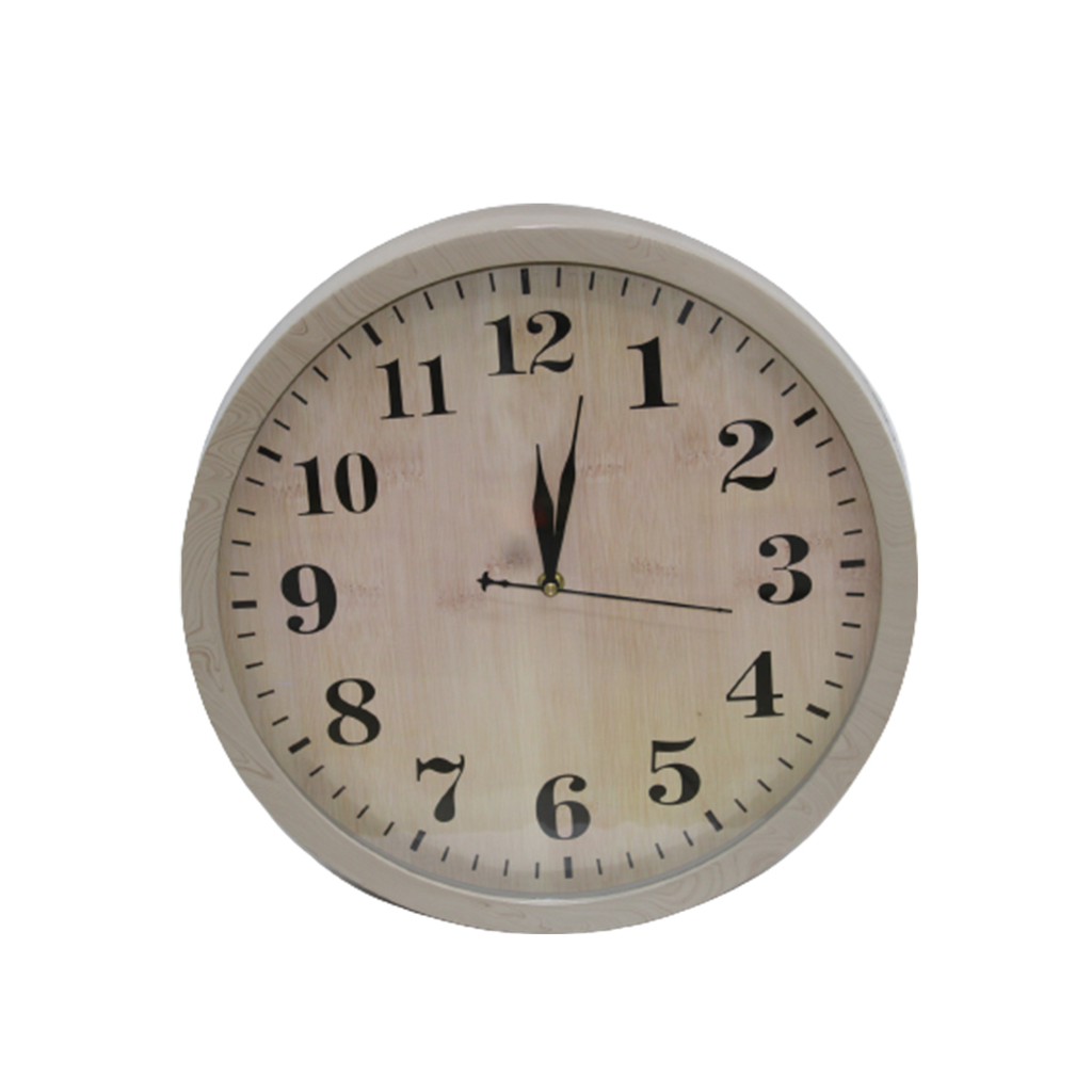 Round Wall Clock (Grey)