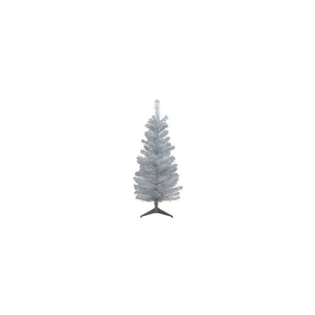 White Christmas Tree 90 cm (Silver)