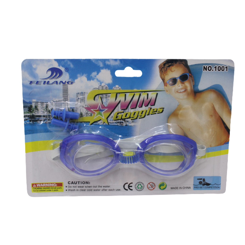 Kids Swimming Goggles with Ear Plugs