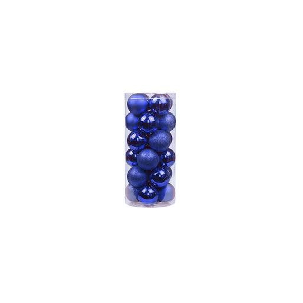 Blue Christmas Balls Decorations