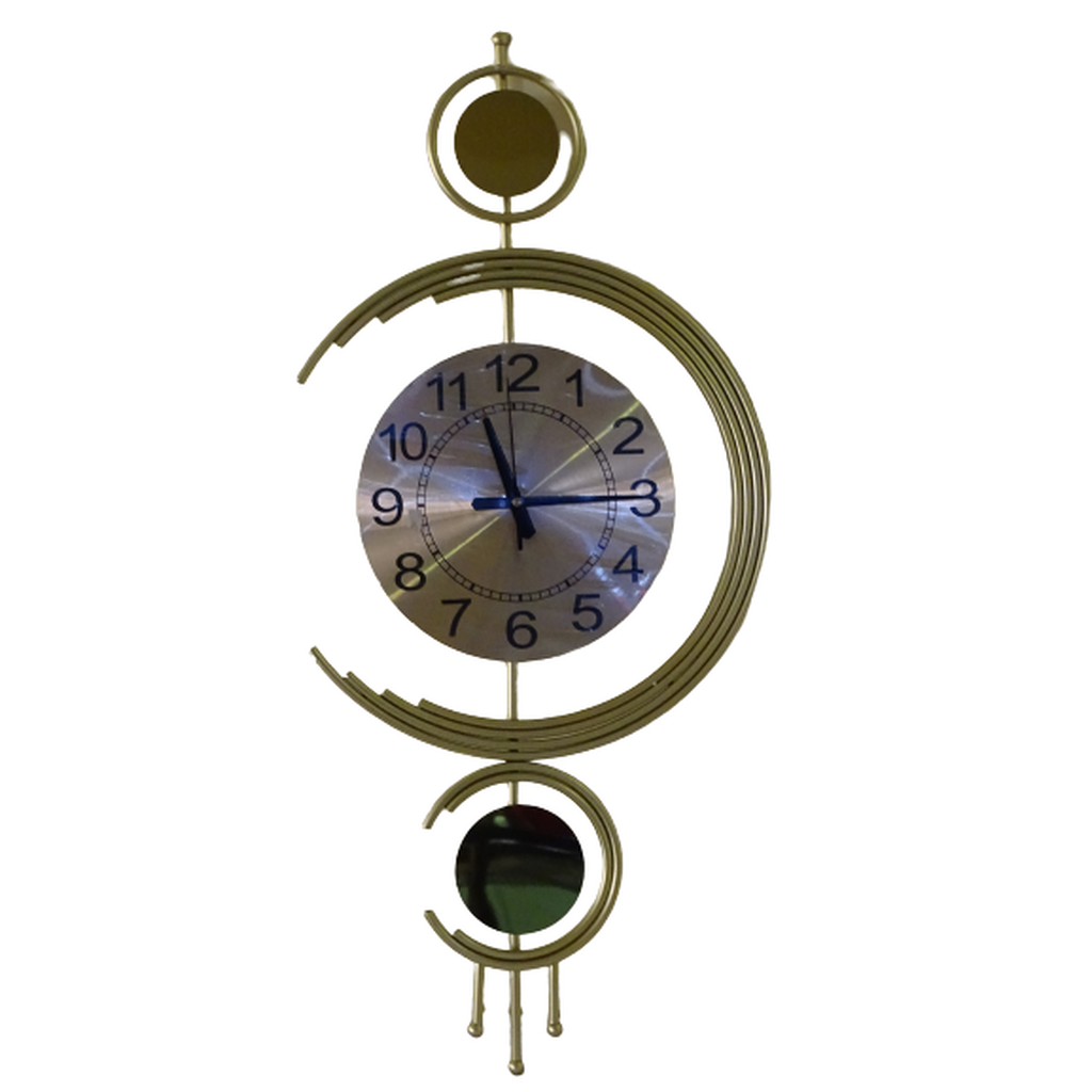 Metallic Wall Clock