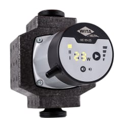 Wita sirkulasjonspumpe Delta HE 25-55/180mm, DN25, G1 1/2", 6,0m (H)