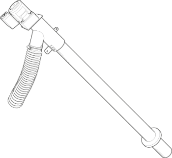 PellX pelletsskruve inkl. motor, 2,3m