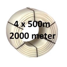 Gulvvarmerør 17x2,0mm PERT 5-lags 2000m (4x500m/rl)