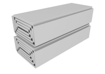 Trinnlydsplate 25mm, Tacker EPS T045 (1x10m =10m2 pr. rull)