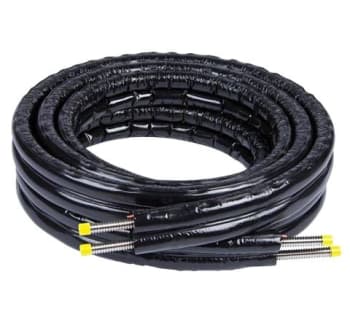 15m Solarflex, rustfri stålrør 2x16mm m/isolering