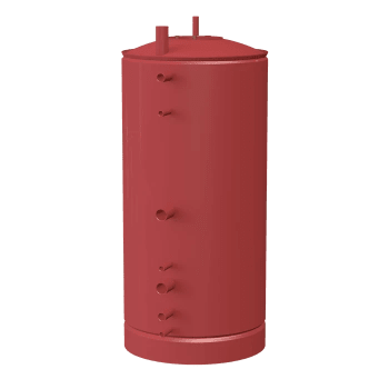 Borø akkumulatortank T 2500 liter - BF15 vv.spiral (ø1400) - 1,5bar