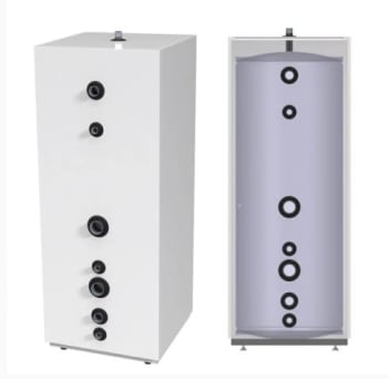 Borø akkumulatortank TIV 300 liter – A (600x600x1578mm) - 3bar