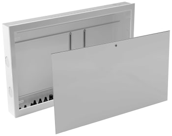 Fordelerskap vanntett m/ramme, innfelling i vegg B850xH710xD95mm