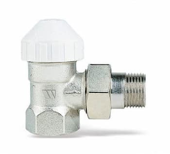 Watts 130SN vinkel radiatorventil 3/4" nippel/mutter x 3/4" inv. – M30