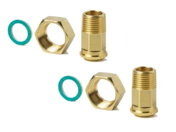 Kuplingssett WFZ.R2 3/4"x1/2" (2 stk)