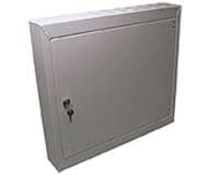 Fordelerskap m/ dør og ramme 550x500x95mm (8+8)