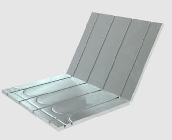 AB gulvvarmeplate EPS 30mm med pålimt alu.folie for Ø20mm rør, cc250, 1stk/0,9m²