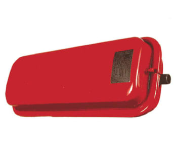 Elbi Ekspansjonskar ERP 10 liter, H516 x B196 x D125mm, platt rektangulært, 1 bar fortrykk