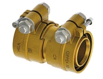 Skjøteunion 40 x 5,5mm m/ bolt, PN10 - PEX kulvertrør