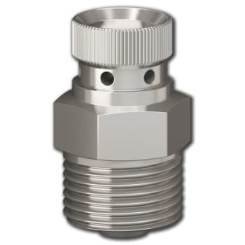 Manuell luftenippel 1/8" utv.g