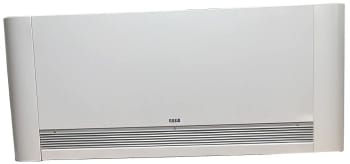 Riello Design S Inverter 23BS viftekonvektor m/ integrert styringspanel (L1360xH379xD130mm)