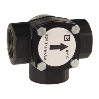 LK825 Termovarventil 3-veis Rp 1 1/2" - 61 °C (inv.g)